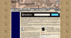 Desktop Screenshot of cartes-vectorielles.com